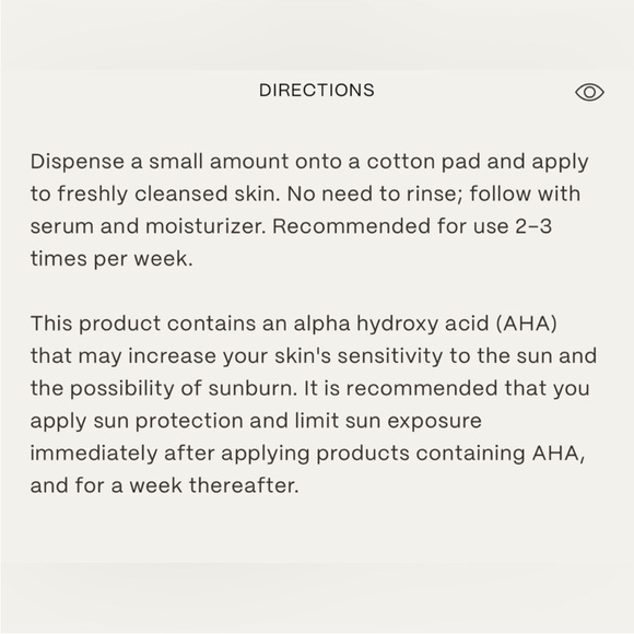 New Twentynine Palms Facial Exfoliating Solution skincare - Picture 4 of 5